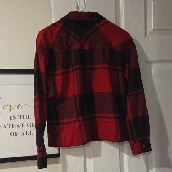 Red and Black Plaid Shirt - Picture 2 of 5